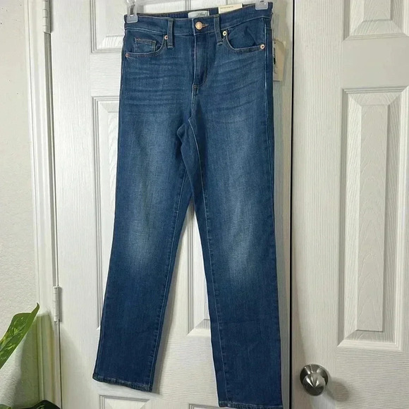 Universal Thread Jeans Womens High Rise Slim Straight Denim Size 2 - Picture 3 of 12